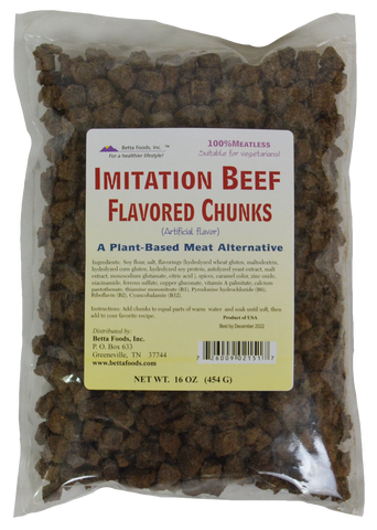 Beef Flavored Chunks (Flavored)
